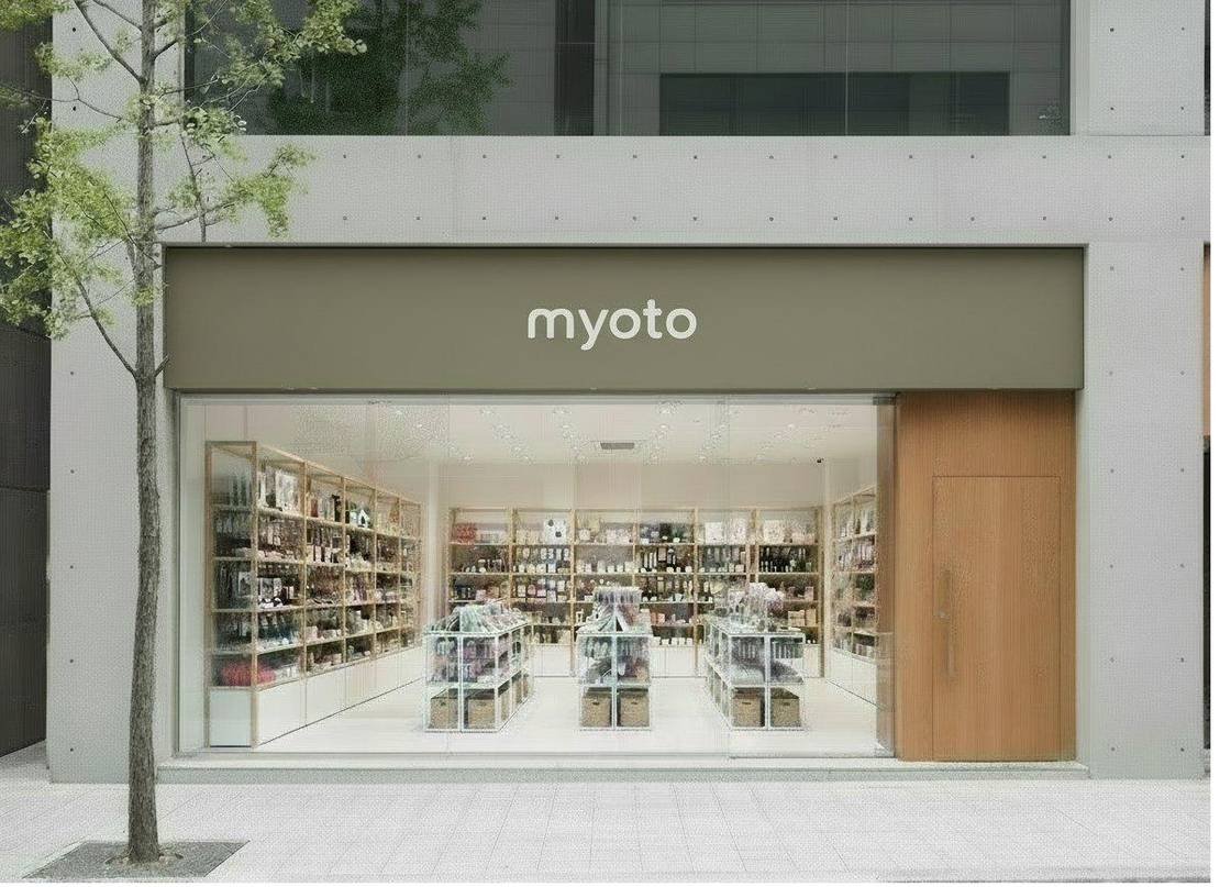 MYOTO high-street storefront